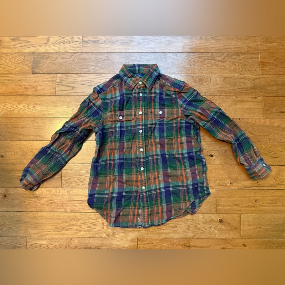 Polo Ralph Lauren Boys Flannel Button Down Shirt